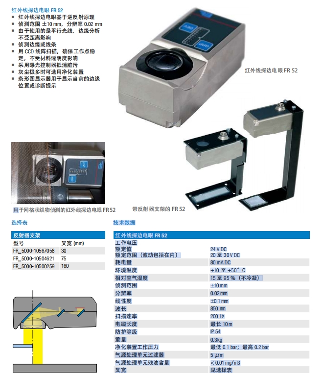 红外线探边电眼 FR 52